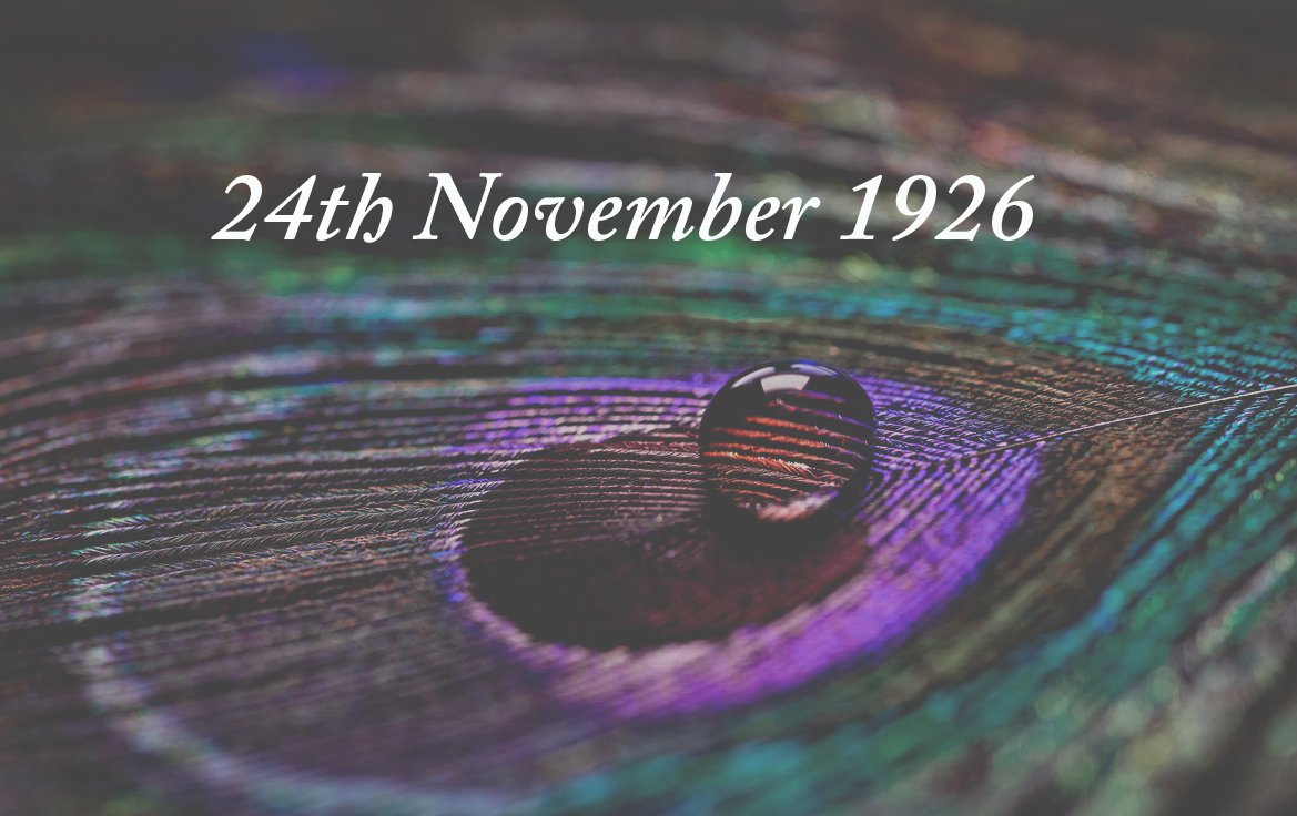 What is the significance of 24th November🦚🌞? - Ask Alok Da