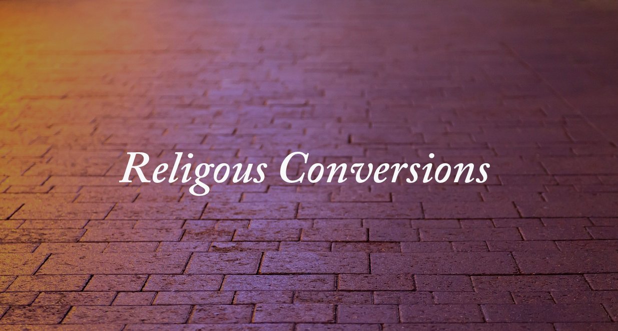 How can the problem of conversion to Christianity be solved? I come ...